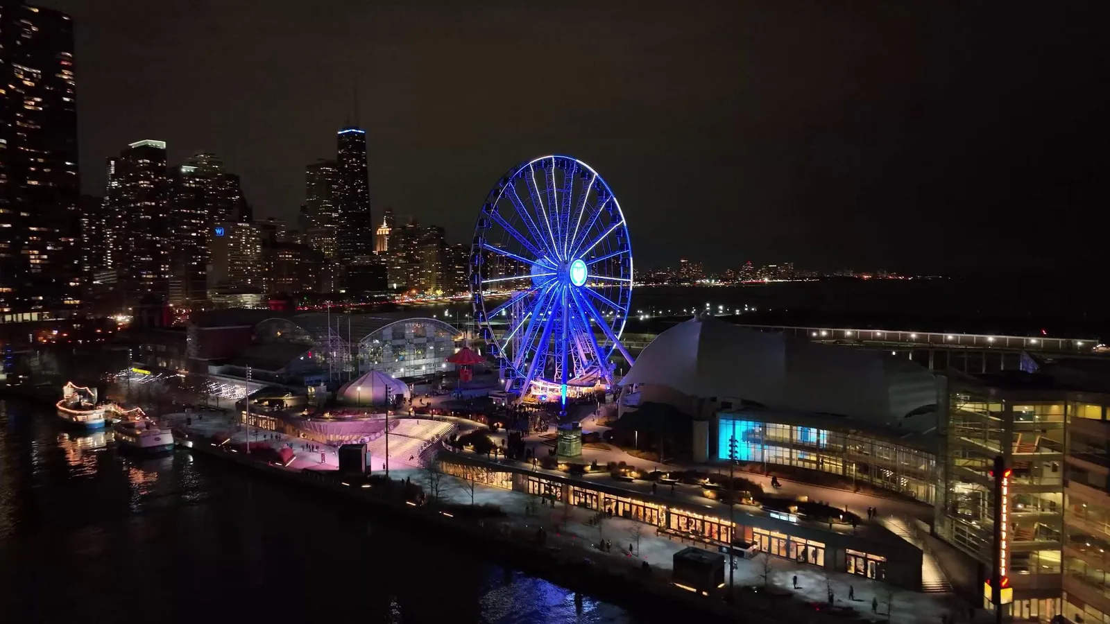 Navy Pier and the Centennial Wheel, Chicago