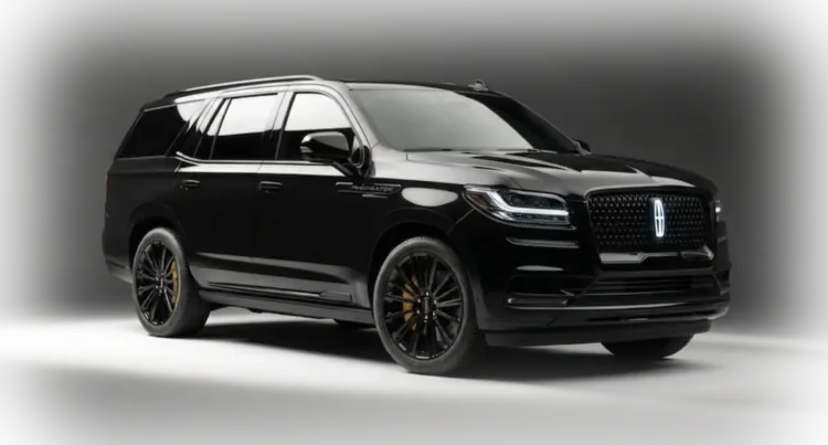 Black Lincoln Navigator luxury SUV for weddings and executive travel in Chicago